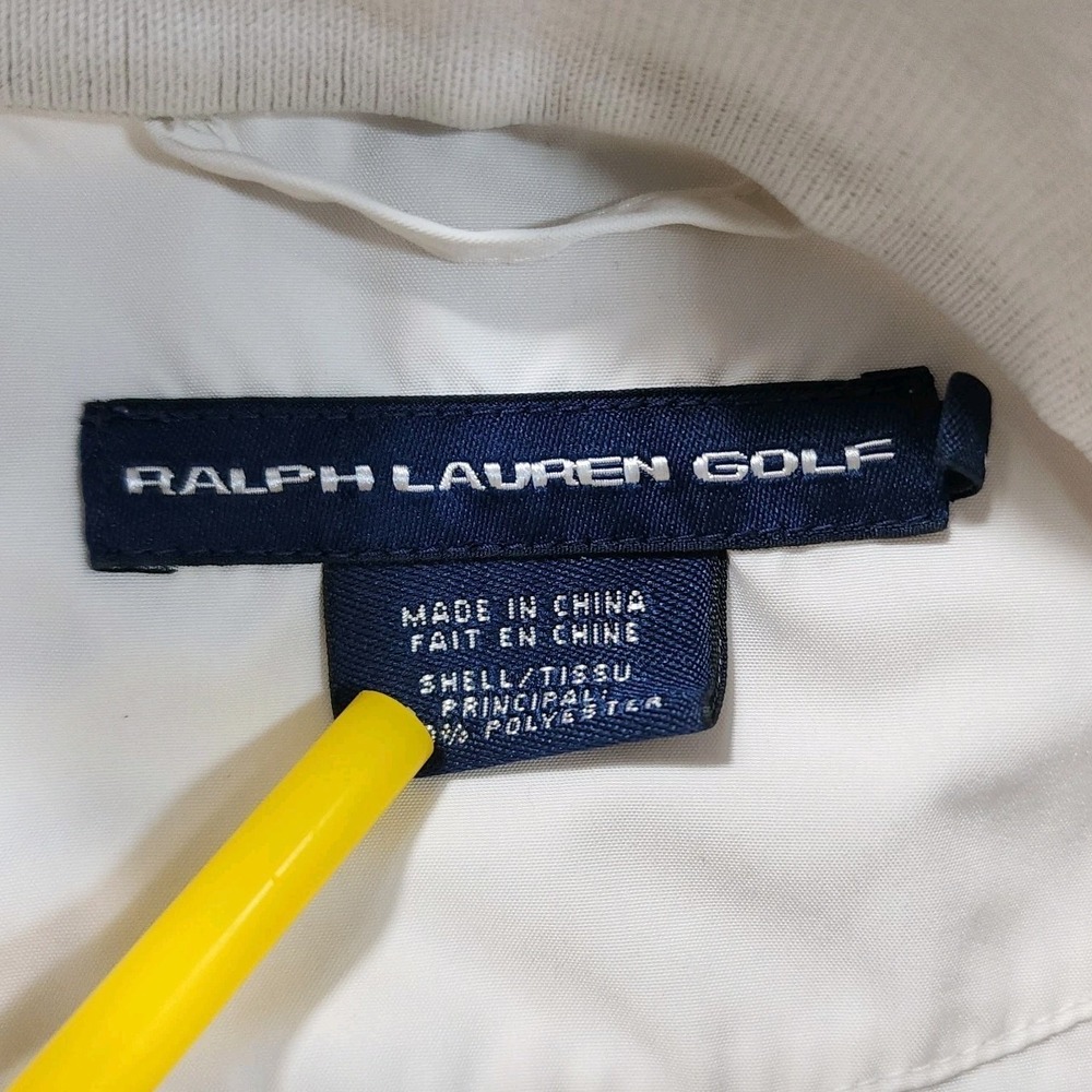 Polo Ralph Lauren Golf WOMENS SIZE S White Full Zip Vest Pockets - Picture 6 of 13